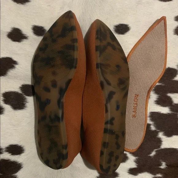 Rothy’s The Point Toe Flat Loafers in Fawn Brown, size 10.5 - Picture 6 of 6